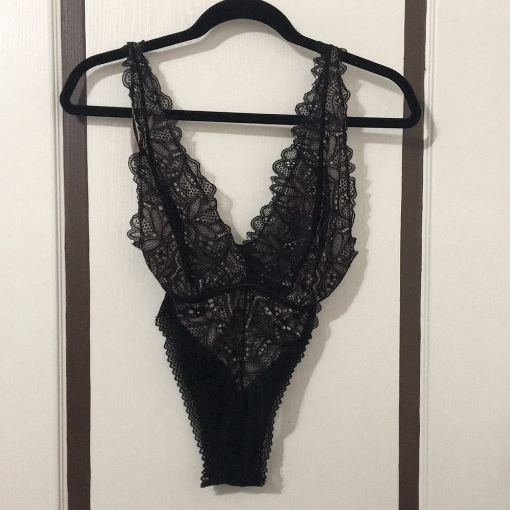 Black Lace Lingerie